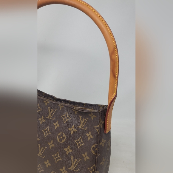 Louis Vuitton Looping MM Monogram Canvas Leather Shoulder Bag Authentic FL0091 - Picture 5 of 14
